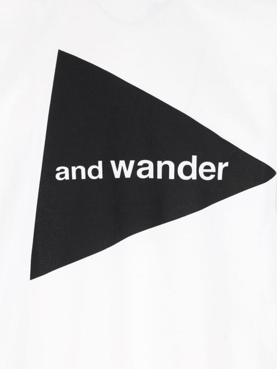 26SS 앤드원더 반팔 티셔츠 5746984076 030 White - AND WANDER