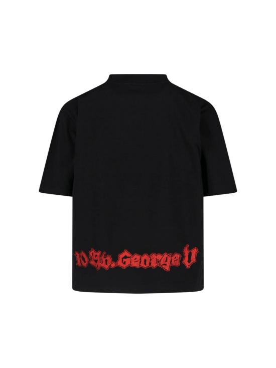 26SS 발렌시아가 반팔 티셔츠 850990 TUVD5 1000 Black - BALENCIAGA