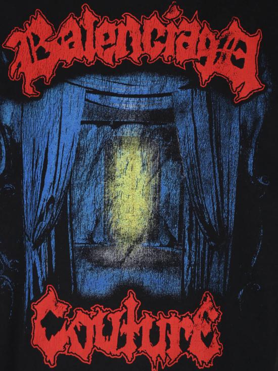 26SS 발렌시아가 반팔 티셔츠 850990 TUVD5 1000 Black - BALENCIAGA