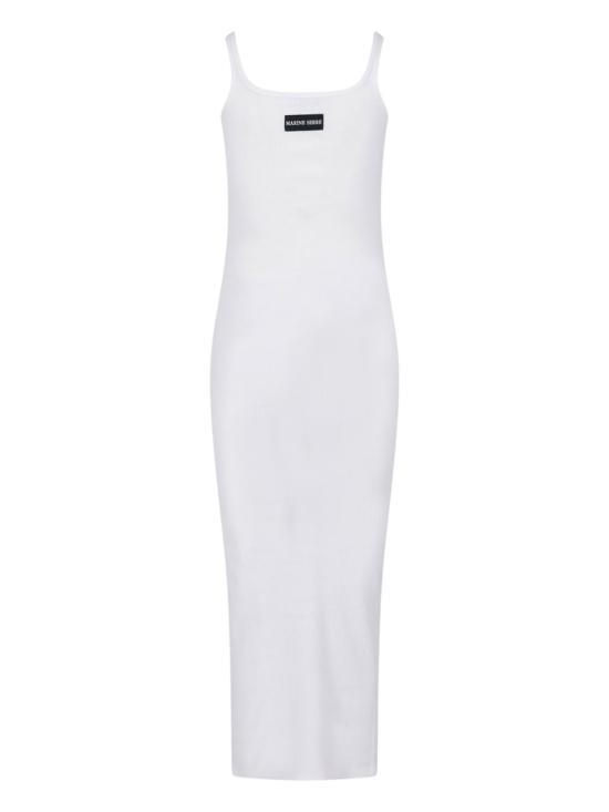 26SS 마린세르 롱 원피스 WDR483A CJER0011 WH10 White - MARINE SERRE