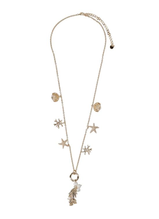 26SS 셀프 포트레이트 목걸이/팬던트 SS26636NGD GOLD CORALGOLD Golden