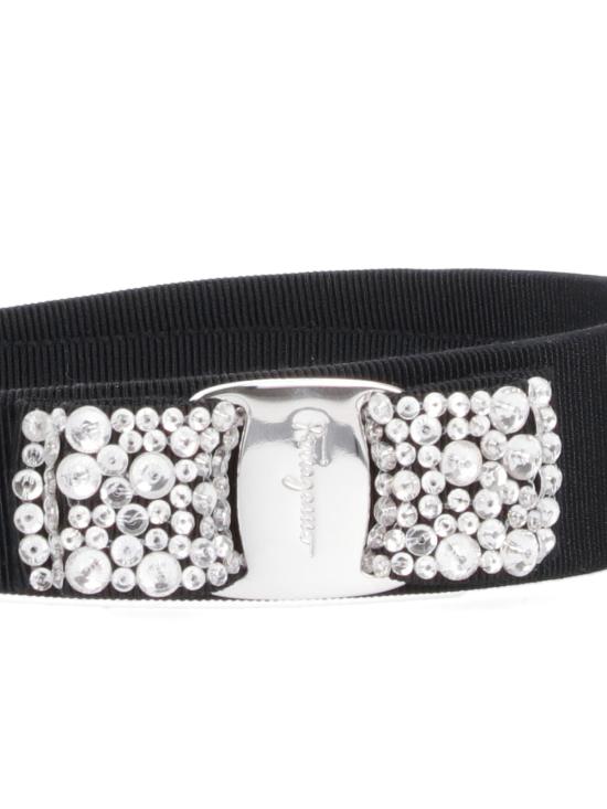  살바토레 페라가모 헤어 액세서리 524893 001 Black - SALVATORE FERRAGAMO