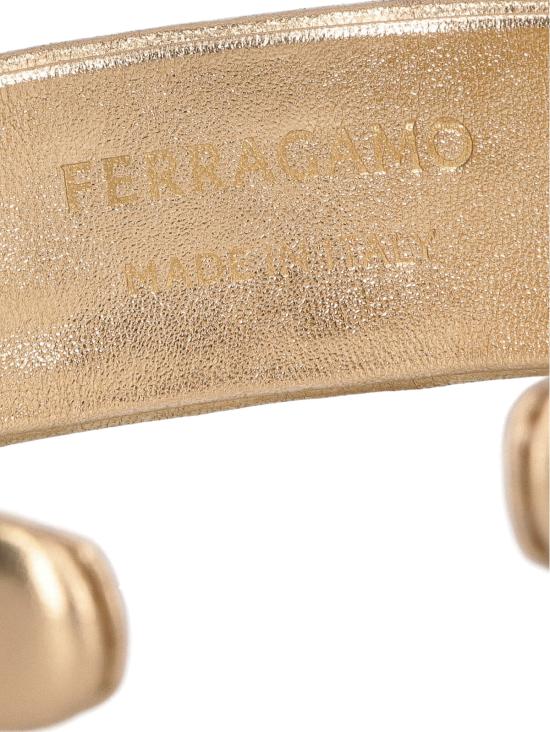  살바토레 페라가모 헤어 액세서리 783923 001 Golden - SALVATORE FERRAGAMO