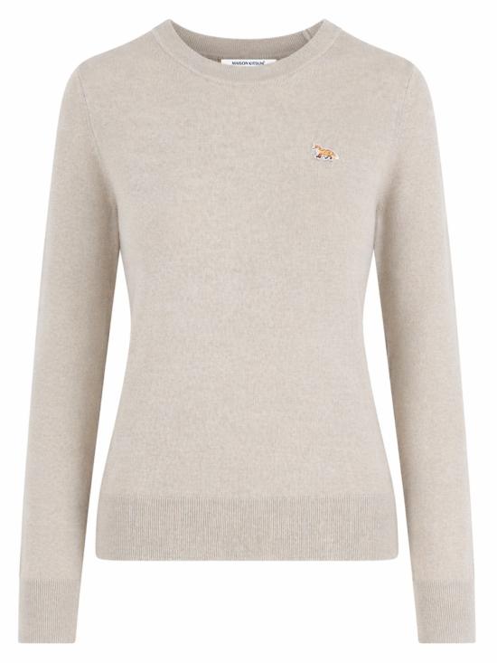 26SS 메종키츠네 베이비 폭스 메리노 레귤러 점퍼 PW00801KT1181 H218 BEIGE