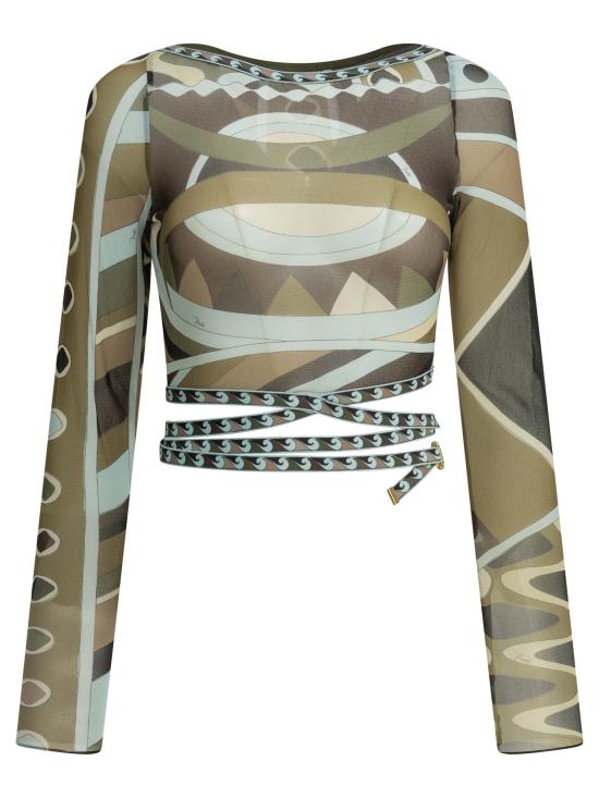 26SS 푸찌 긴팔 티셔츠 6HJM306H849016 Multicolor