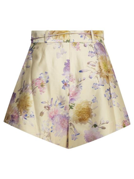 26SS 짐머만 숏팬츠 7922AS261CRDA White - ZIMMERMANN