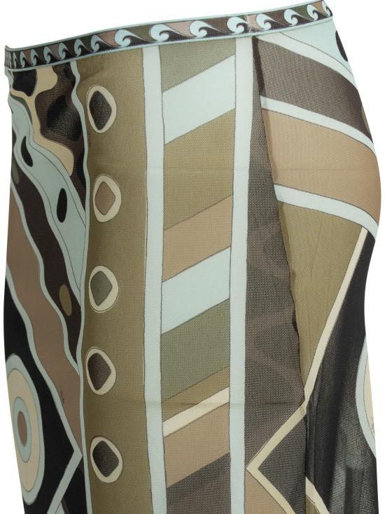 26SS 푸찌 롱 스커트 6HJW016H849016 Multicolor - PUCCI