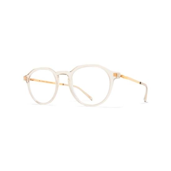  마이키타 안경 사가 반투명 아세테이트 원형 프레임 안경 - MYKITA