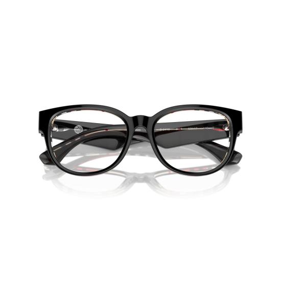 26SS 버버리 안경 0Be2410 둥근 사각형 프레임 아세테이트 - BURBERRY