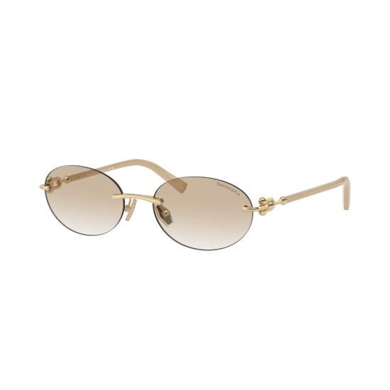 26SS 티파니앤코 선글라스 0Tf3104d 타원형 무테 - TIFFANY & CO