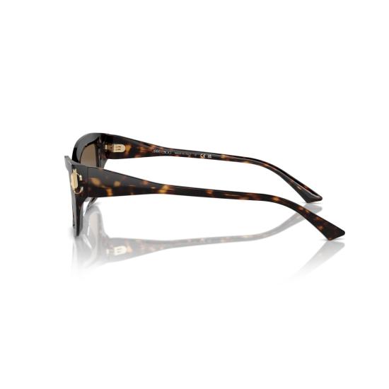 26SS 지미추 선글라스 0Jc5011u 직사각형 호피무늬 아세테이트 - JIMMY CHOO