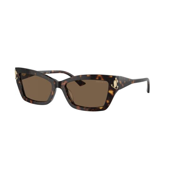 26SS 지미추 선글라스 0Jc5011u 직사각형 호피무늬 아세테이트 - JIMMY CHOO