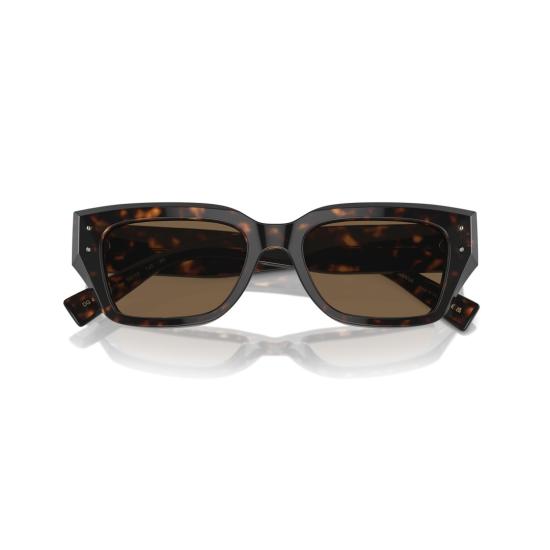 26SS 돌체앤가바나 선글라스 0Dg4462 직사각형 호피무늬 아세테이트 - DOLCE & GABBANA