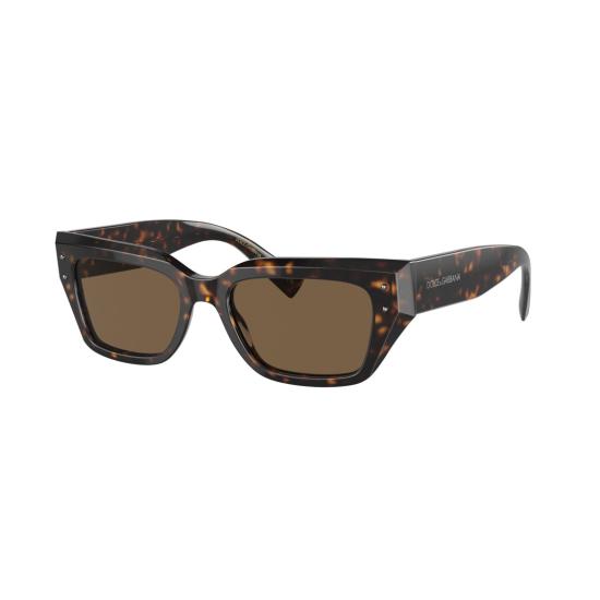 26SS 돌체앤가바나 선글라스 0Dg4462 직사각형 호피무늬 아세테이트 - DOLCE & GABBANA