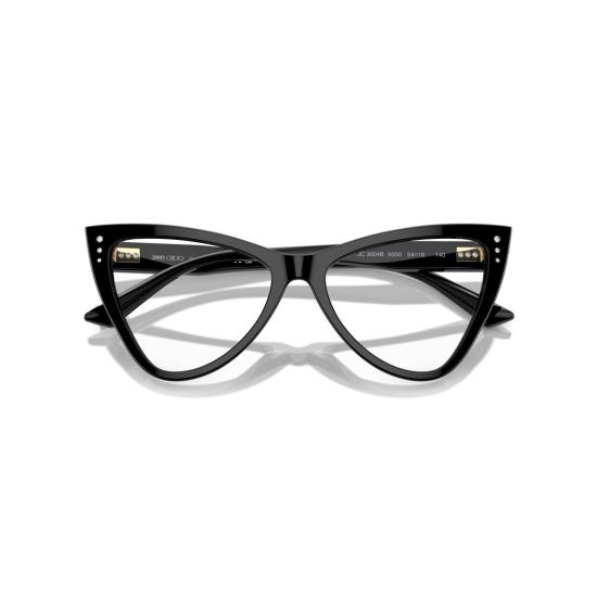 26SS 지미추 안경 0Jc3004b 유광 블랙 캣아이 안경 - JIMMY CHOO