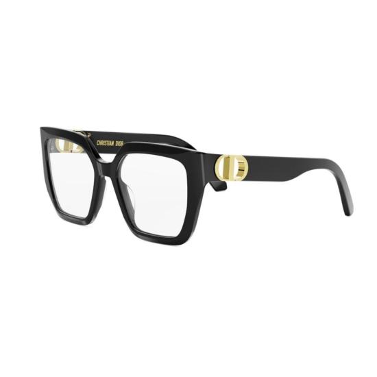  디올 안경 30 Montaigneo S1i 오버사이즈 블랙 스퀘어 - DIOR
