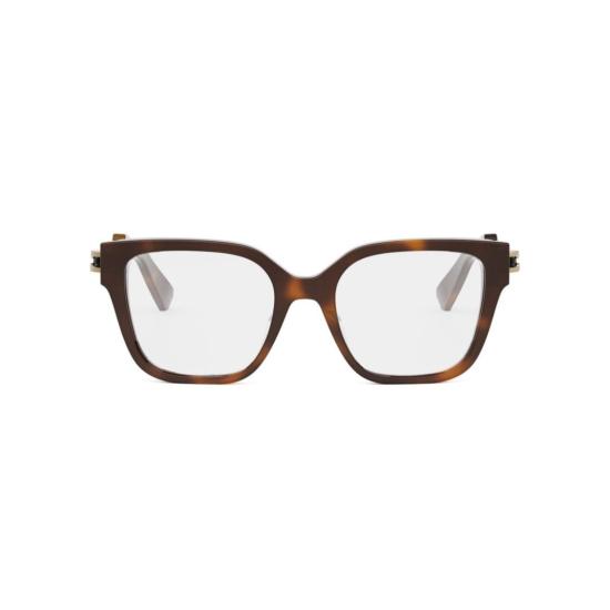 25FW 불가리 안경 Bv50046i 사각 호피무늬 안경