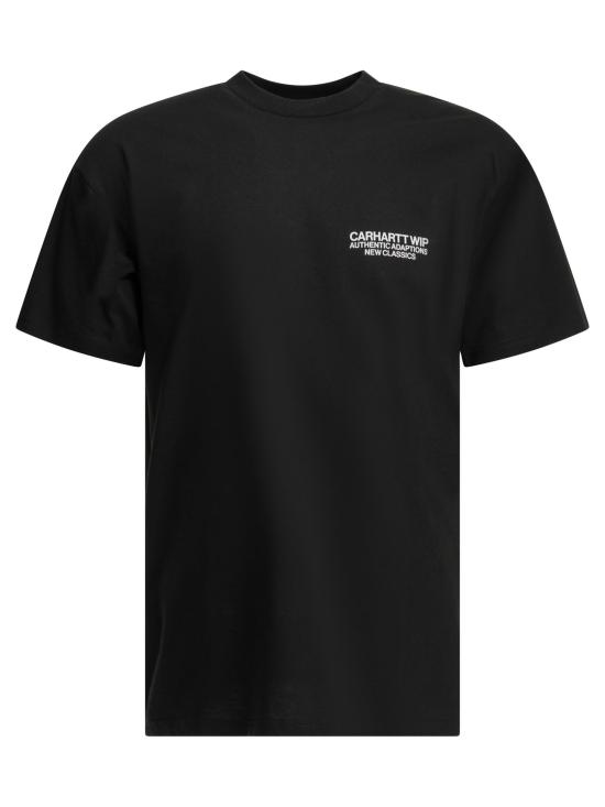 26SS 칼하트 WIP 숏슬리브 션 해밀턴 03 티셔츠 I03627089 XX Black