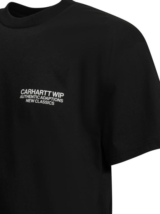 26SS 칼하트 WIP 숏슬리브 션 해밀턴 03 티셔츠 I03627089 XX Black - CARHARTT WIP