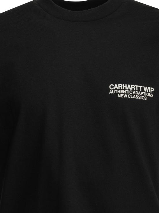 26SS 칼하트 WIP 숏슬리브 션 해밀턴 03 티셔츠 I03627089 XX Black - CARHARTT WIP