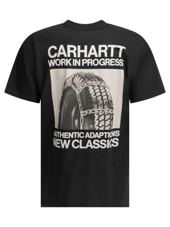 26SS 칼하트 WIP 숏슬리브 션 해밀턴 03 티셔츠 I03627089 XX Black - CARHARTT WIP