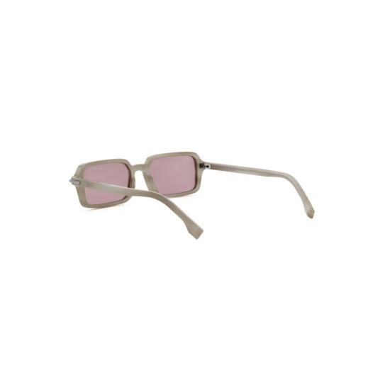 25FW 펜디 선글라스 Fe40174i 반투명 아세테이트 직사각형 - FENDI