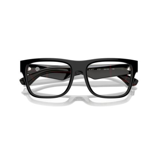 26SS 버버리 안경 0Be2411 볼드 직사각형 아세테이트 안경 - BURBERRY
