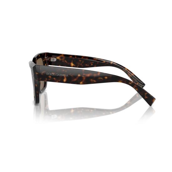 26SS 돌체앤가바나 선글라스 0Dg4471 오버사이즈 스퀘어 호피무늬 - DOLCE & GABBANA