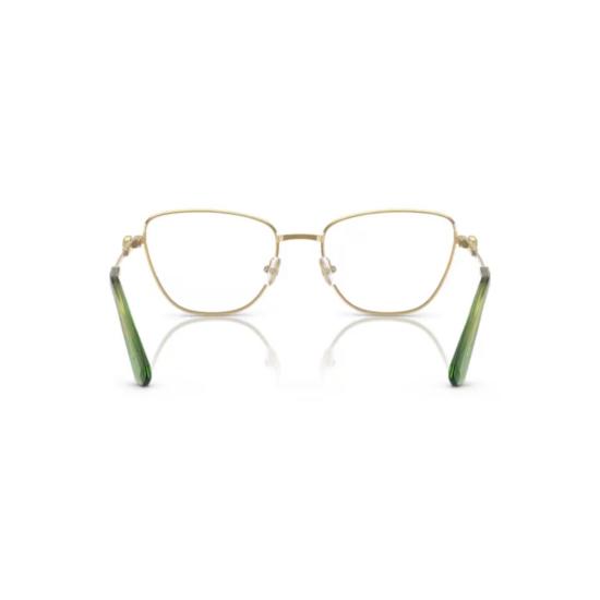 26SS 스와로브스키 안경 0Sk1018 섬세한 골드톤 캣아이 안경 - SWAROVSKI