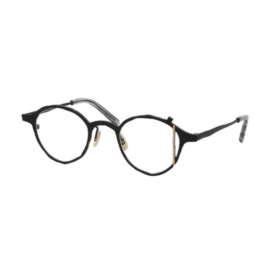  마사히로 마루야마 안경 Mm-0074 원형 티타늄 프레임
