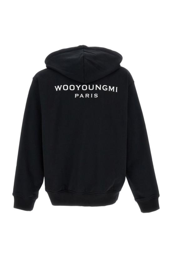26SS 우영미 후드 티셔츠 W261TS47741B Black - WOOYOUNGMI