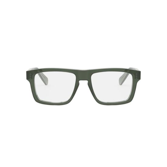 25FW 셀린느 안경 Cl50160i 볼드 직사각형 녹색 안경