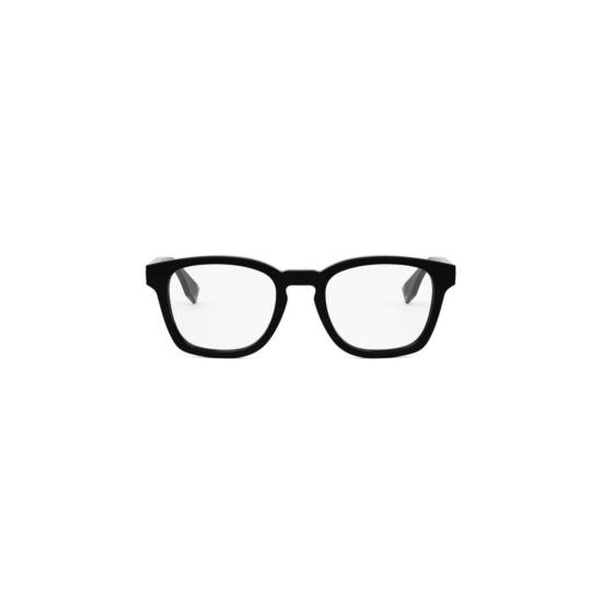 25FW 펜디 안경 Fe50097i 볼드 직사각형 아세테이트 프레임 안경