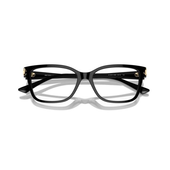 26SS 지미추 선글라스 0Jc3012 유광 블랙 아세테이트 안경 - JIMMY CHOO