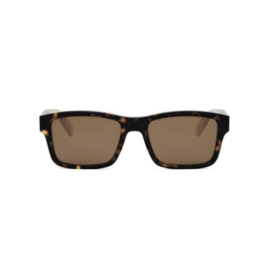 25FW 불가리 선글라스 Bv40055i 호피무늬 직사각형