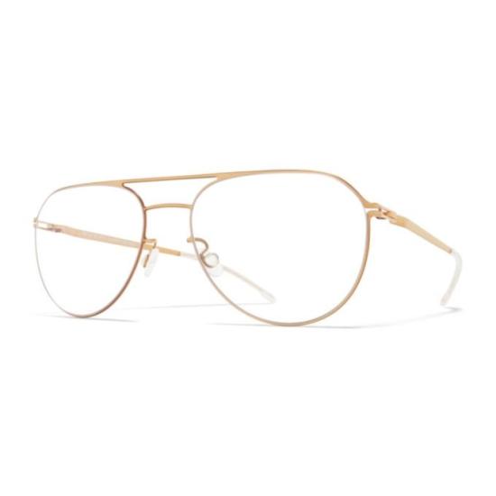 마이키타 안경 토스카 골드 프레임 에비에이터 - MYKITA