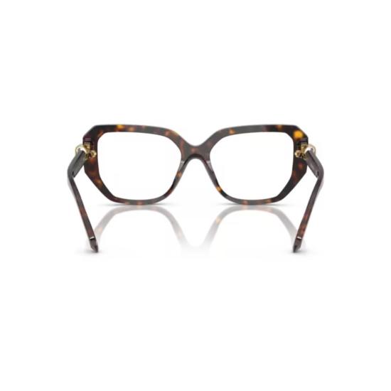 26SS 스와로브스키 안경 0Sk2035 오버사이즈 스퀘어 호피무늬 안경 - SWAROVSKI