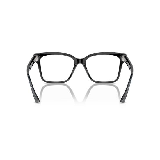 26SS 지미추 안경 0Jc3006u 볼드 오버사이즈 스퀘어 프레임 블랙 아세테이트 - JIMMY CHOO