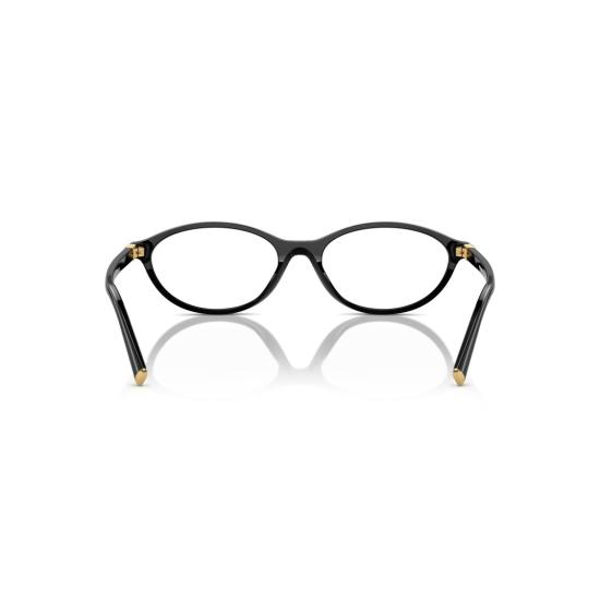 26SS 미우미우 안경 0Mu 09Xv 타원형 블랙 아세테이트 안경 - MIU MIU