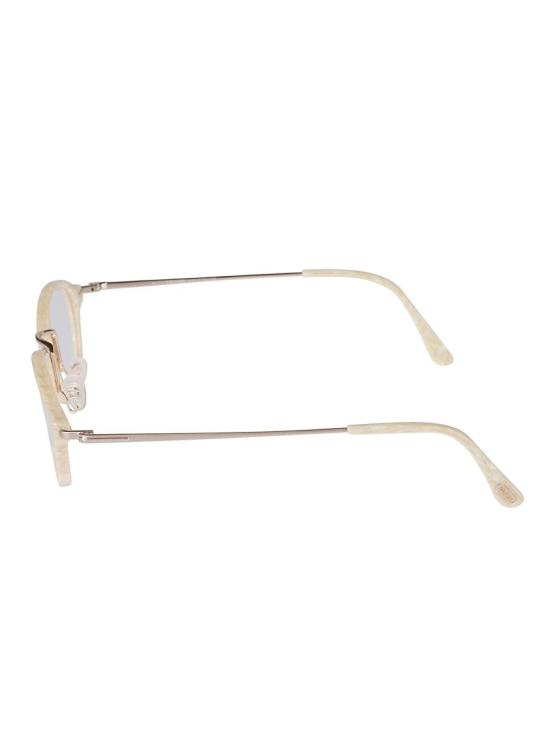  톰포드 안경 Ft5321 47060 슬림 메탈 프레임 타원형 안경 - TOMFORD