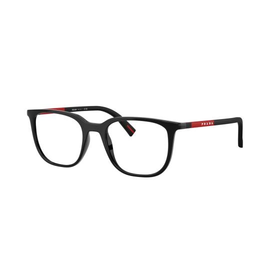 26SS 프라다 선글라스 0Ps 04Rv 직사각형 검정색 프레임 안경 - PRADA