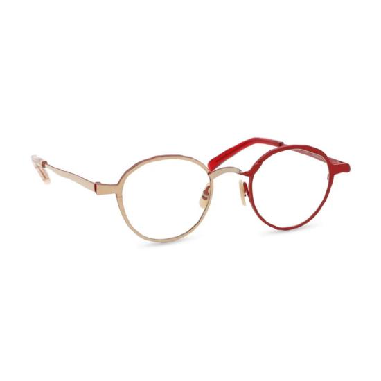  마사히로 마루야마 안경 Mm-0092 비대칭 티타늄 안경 - MASAHIRO MARUYAMA