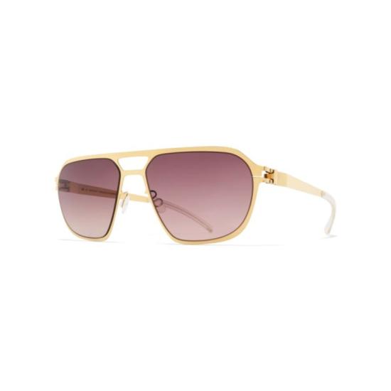  마이키타 선글라스 싱클레어 기하학적 골드 - MYKITA