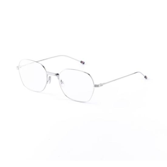  톰브라운 안경 Ueo945a 실버톤 기하학적 프레임 안경 - THOM BROWNE
