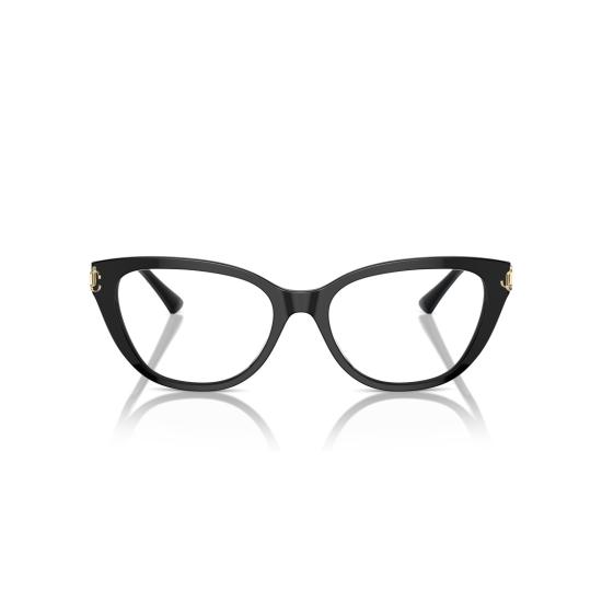 26SS 지미추 안경 0Jc3011 유광 블랙 아세테이트 캣아이 - JIMMY CHOO