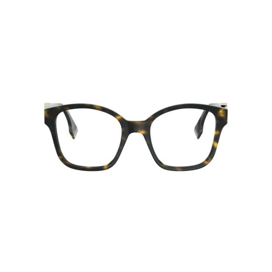  펜디 안경 Fe50135i 볼드 호피무늬 사각 프레임 안경