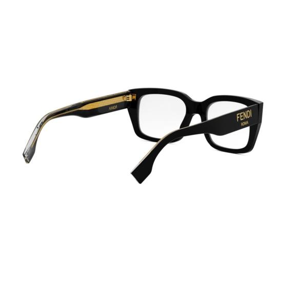 25FW 펜디 안경 Fe50094i 직사각형 프레임 안경 - FENDI