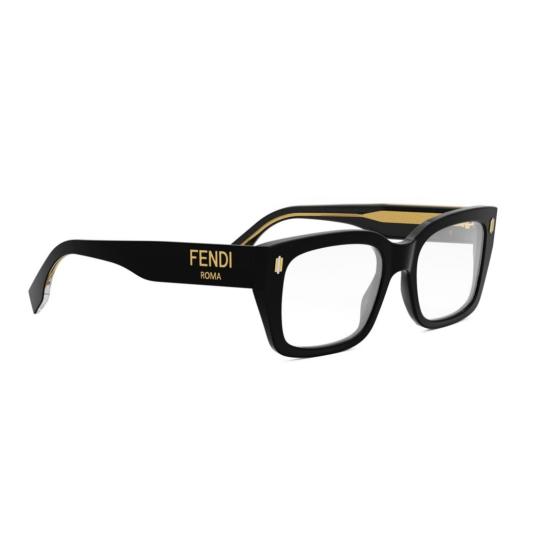 25FW 펜디 안경 Fe50094i 직사각형 프레임 안경 - FENDI