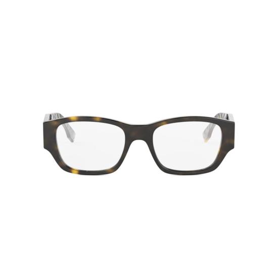  펜디 안경 Fe50123i 직사각형 호피무늬 안경