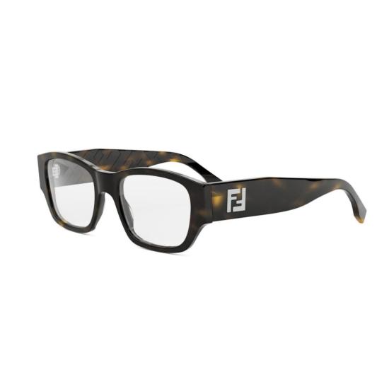  펜디 안경 Fe50123i 직사각형 호피무늬 안경 - FENDI